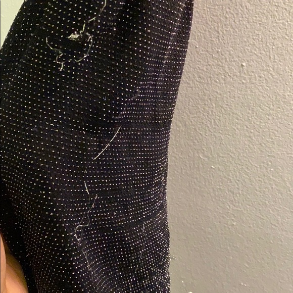 Black and Silver sparkly bodycon dress - Picture 3 of 5